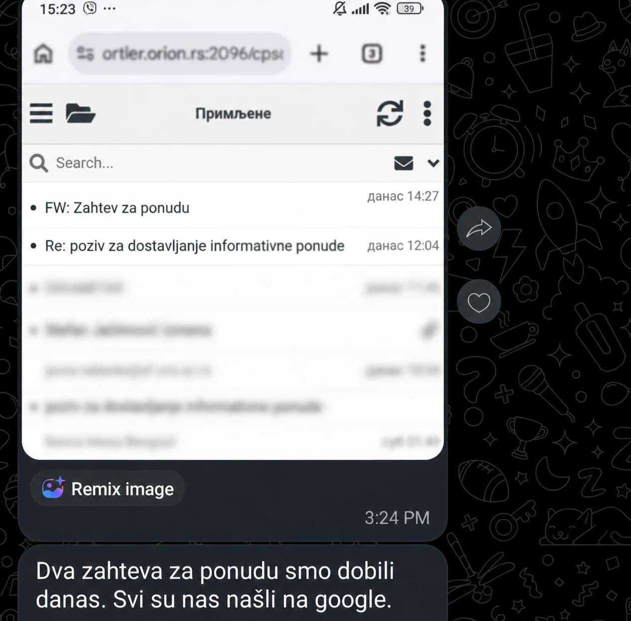 Novi zahtevi za ponude sa Google-a
